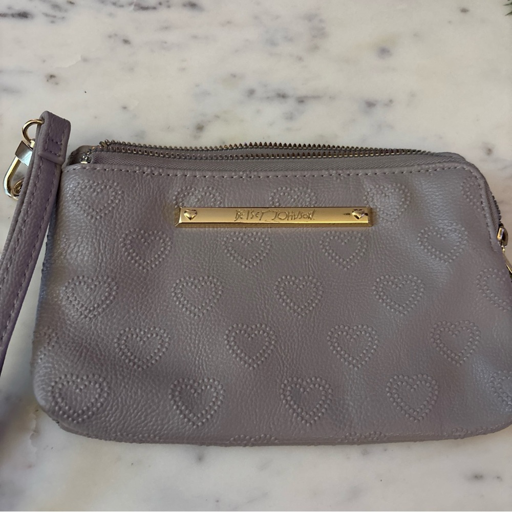 Betsy Johnson wristlet